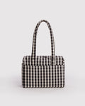Everyday Cloud Bag - Black and Cream Gingham