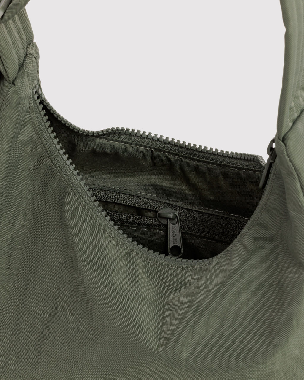 Mini Nylon Shoulder Bag - Caper