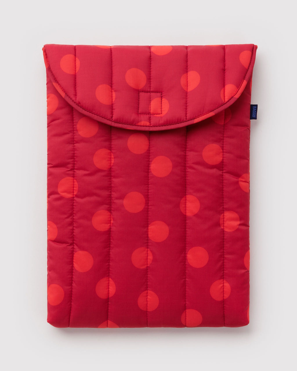 Puffy Laptop Sleeve 16" - Red Polka Dot