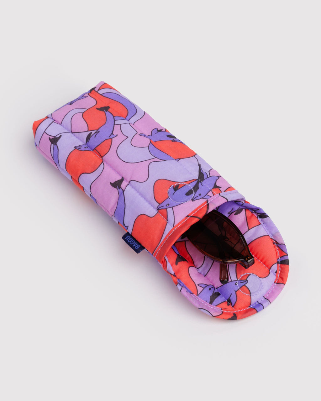 Puffy Glasses Sleeve - Dolphins