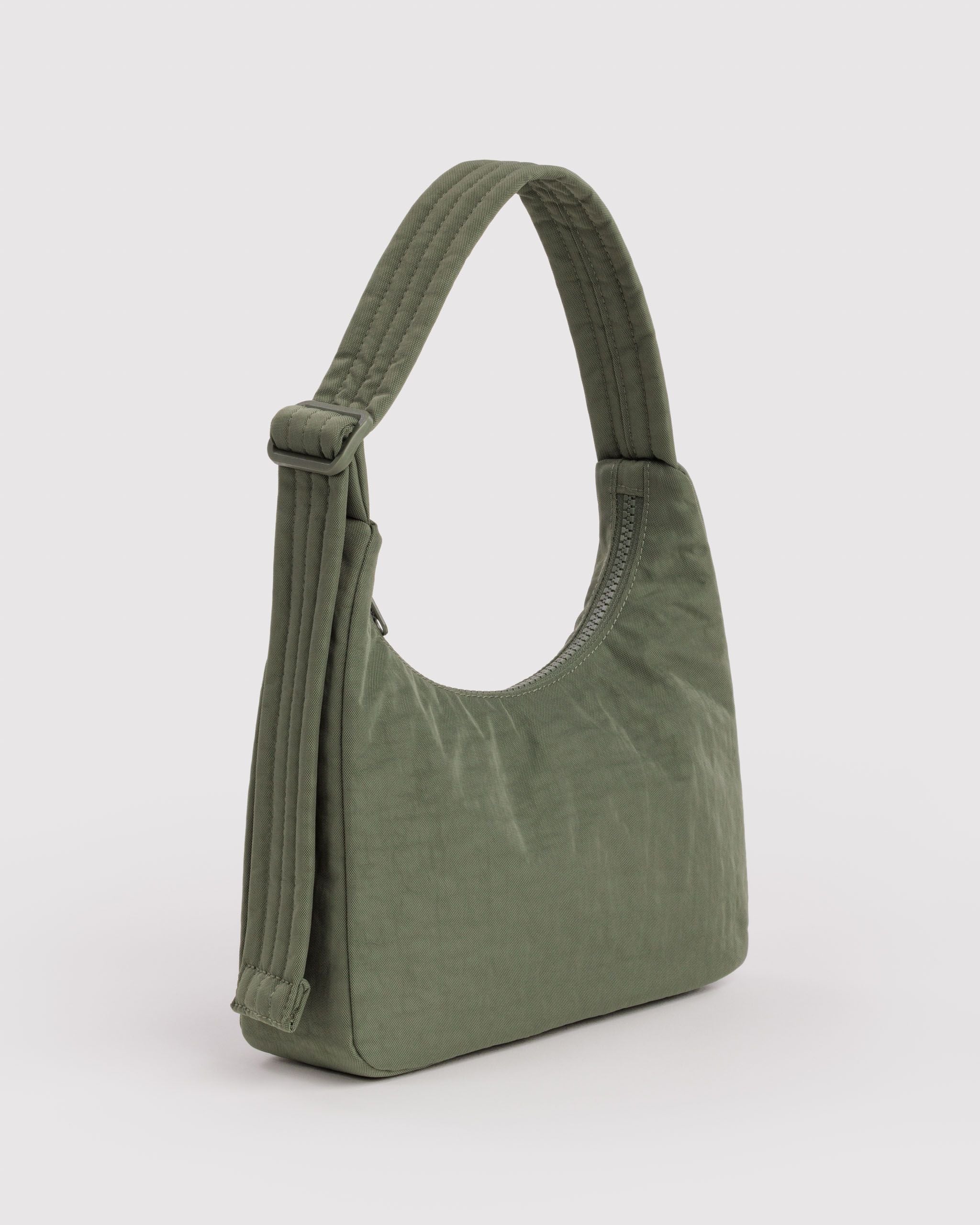 Mini Nylon Shoulder Bag - Caper