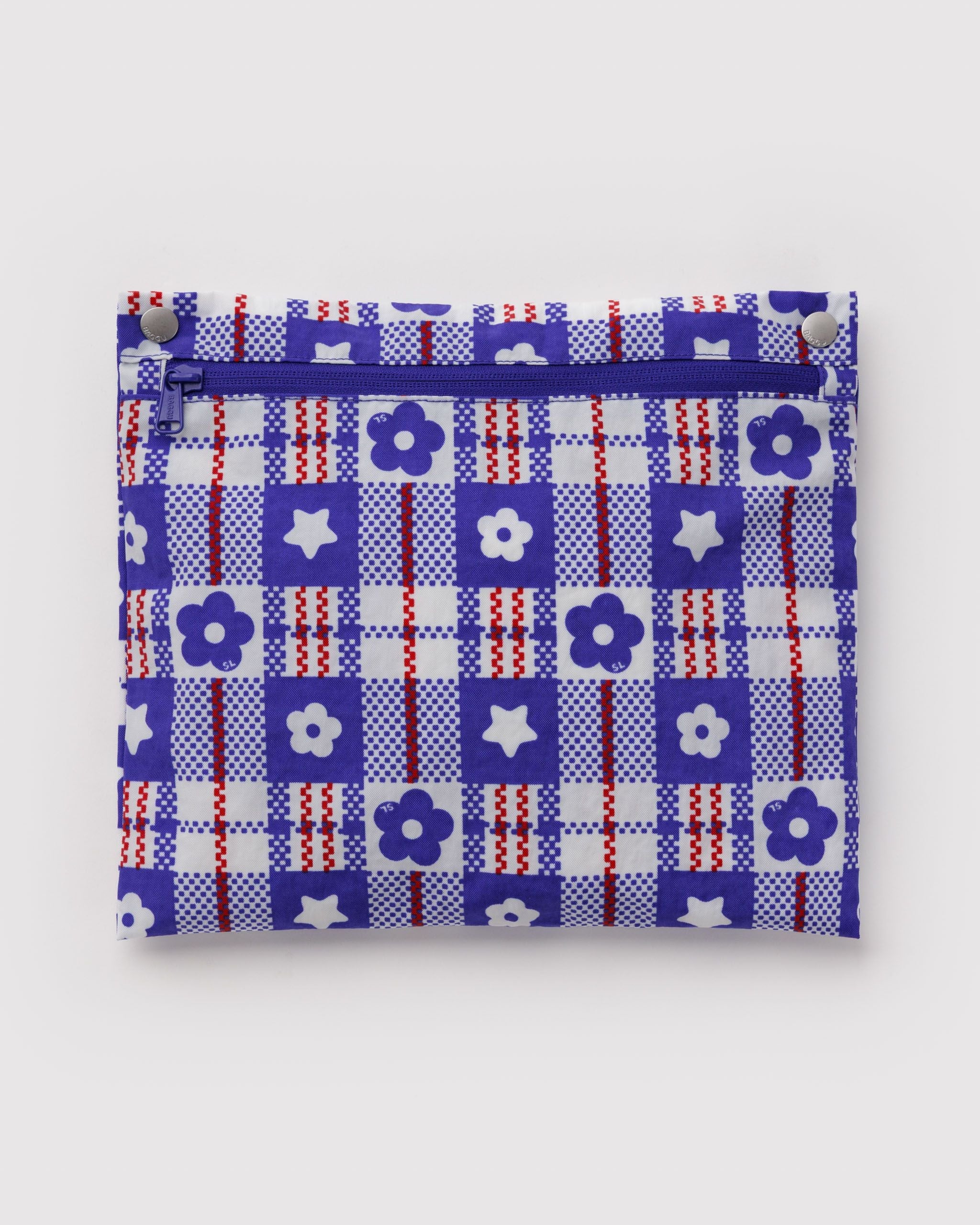 Cloud Carry-on - Market Plaid Blue