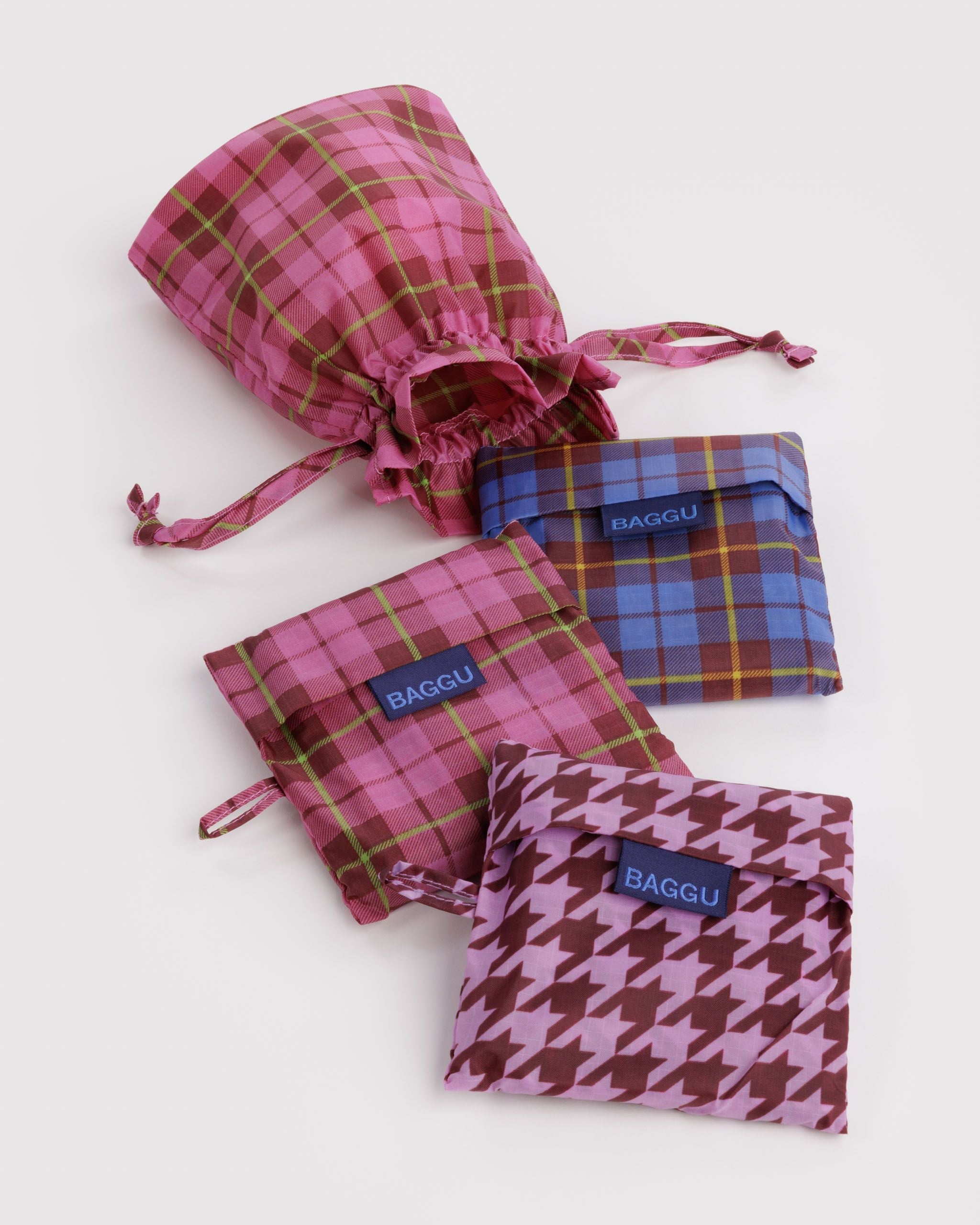 Standard Baggu Set of 3 - Check Mix
