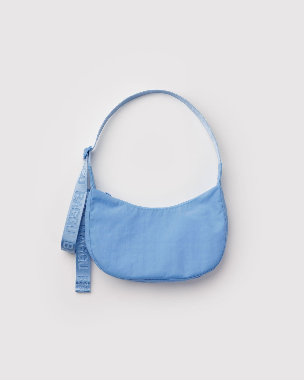 Small Nylon Crescent Bag - Piscine