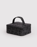 Small Cosmetic Case - Charcoal Ditsy Floral