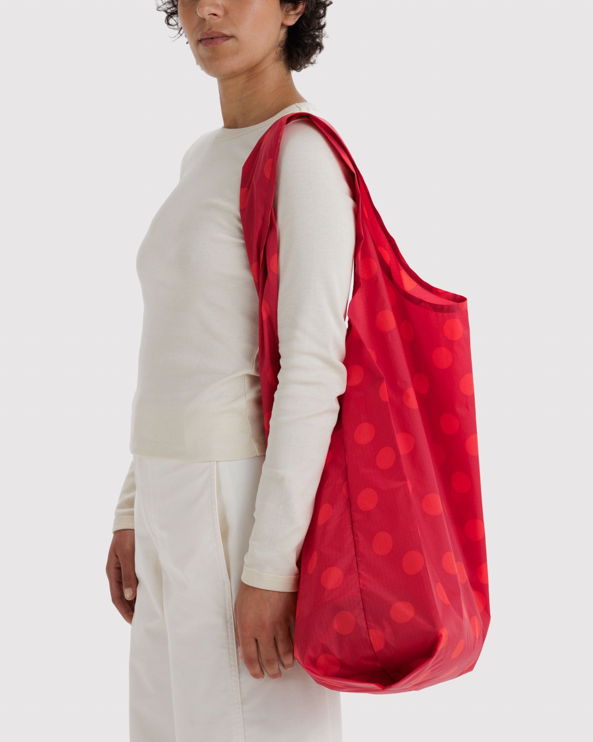 Big Baggu - Red Polka Dot