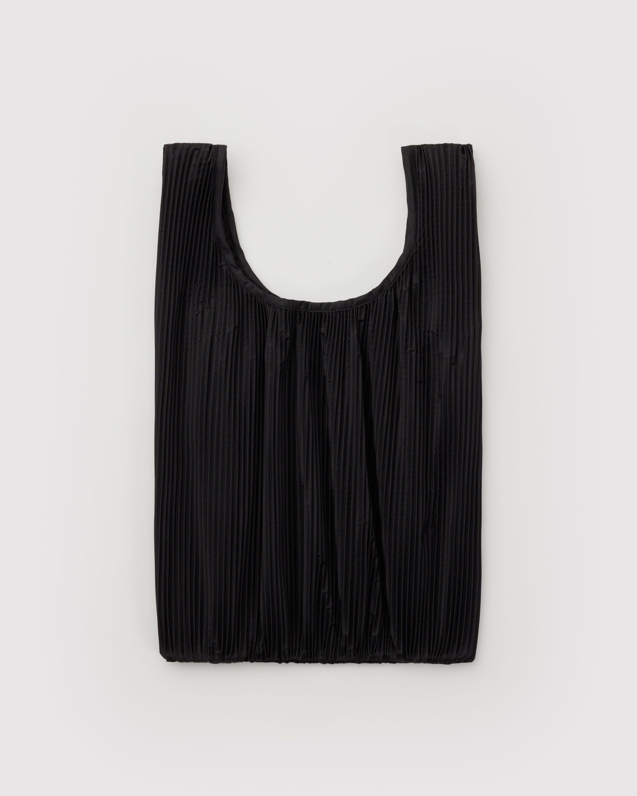 Pleated Baggu - Black