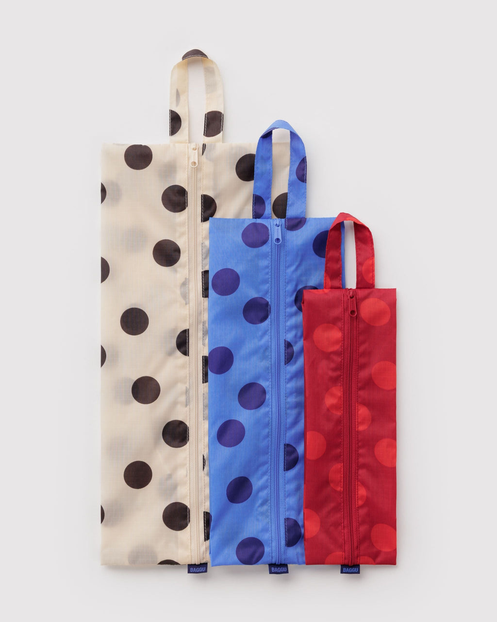 3D Zip Set - Polka Dot Mix