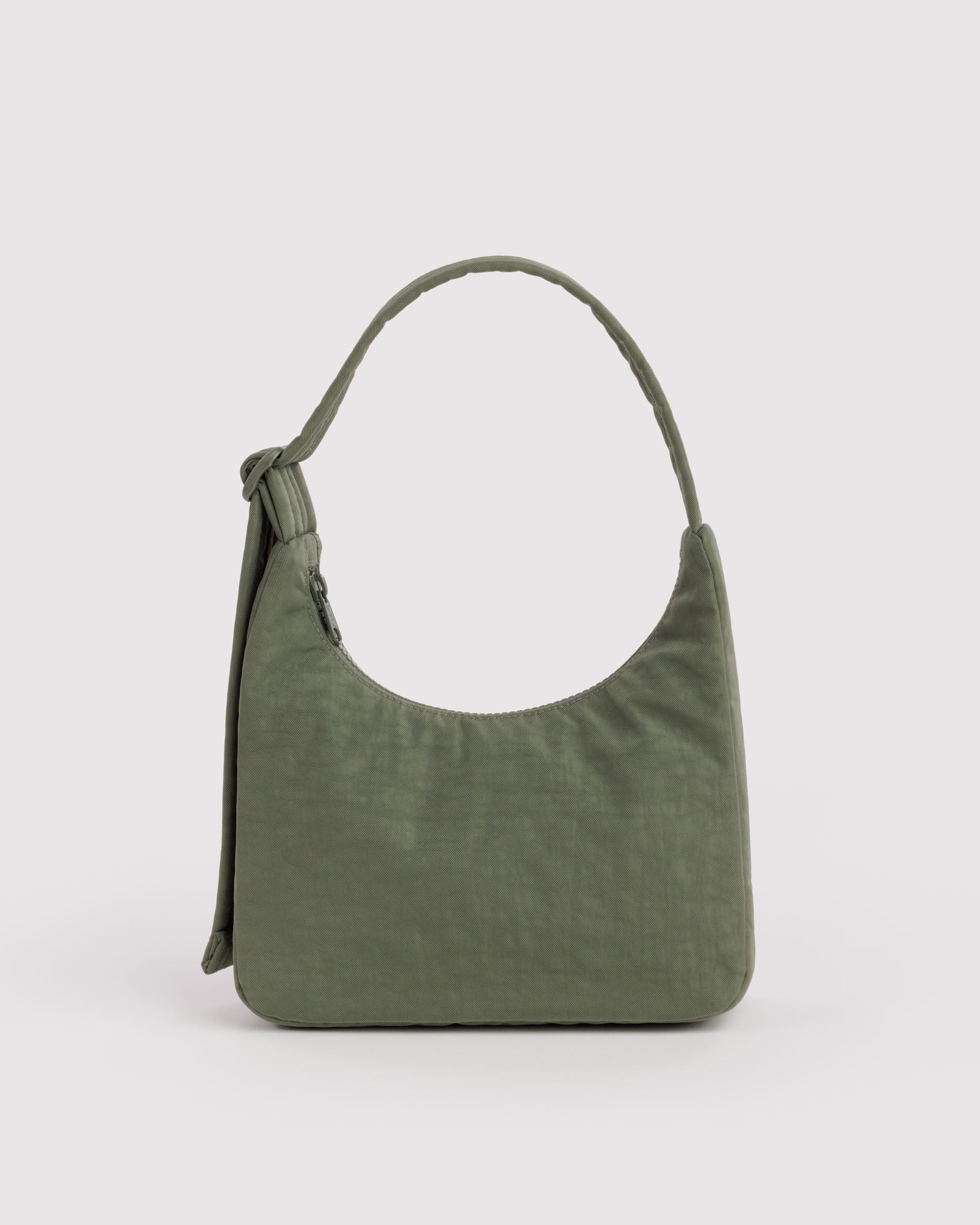 Mini Nylon Shoulder Bag - Caper