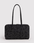 Medium Nylon Bowler Bag - Charcoal Ditsy Floral