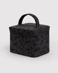 Large Cosmetic Case - Charcoal Ditsy Floral